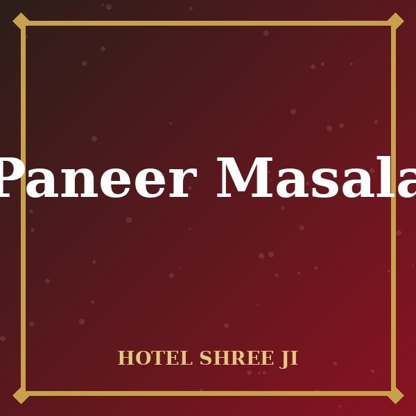 Paneer Butter Masala