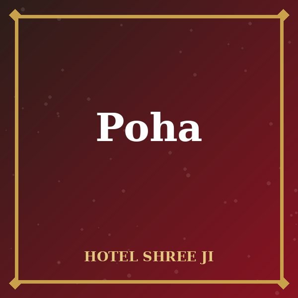 Poha